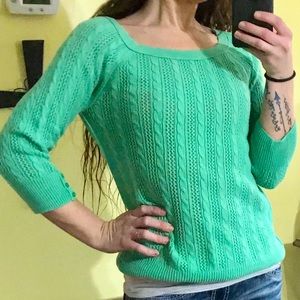 🎂American Eagle Knit Sweater in Pistachio